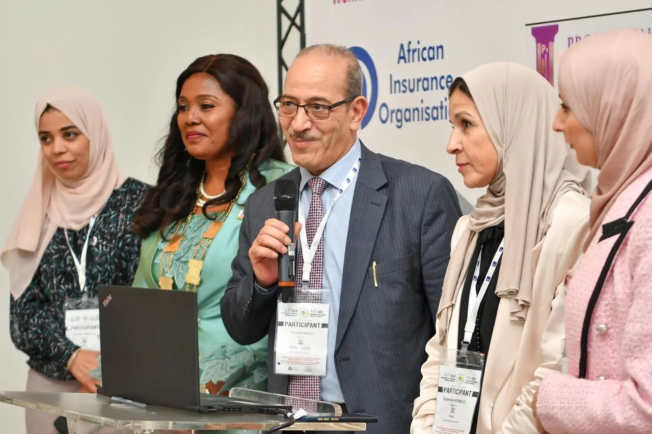 A speaker at the lectern with delegates alongside, at the investiture